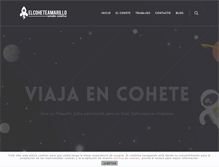 Tablet Screenshot of elcoheteamarillo.com